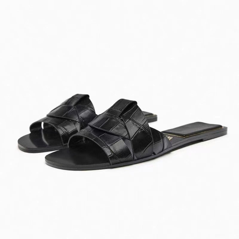 Dame Mode Clogsandaler med kunstnerisk rem-design og behageligt fodseng Stilla