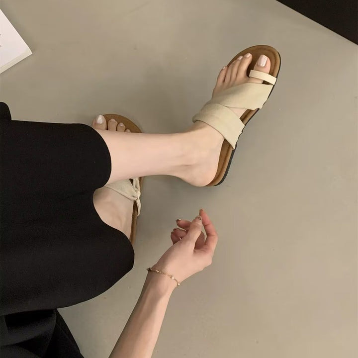 Femme Strappy Slide Sandaler Stilla