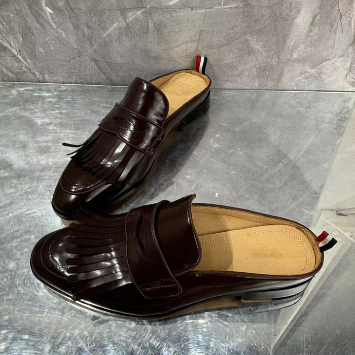 Herren stilfulde Loafers med frynse-detalje Stilla