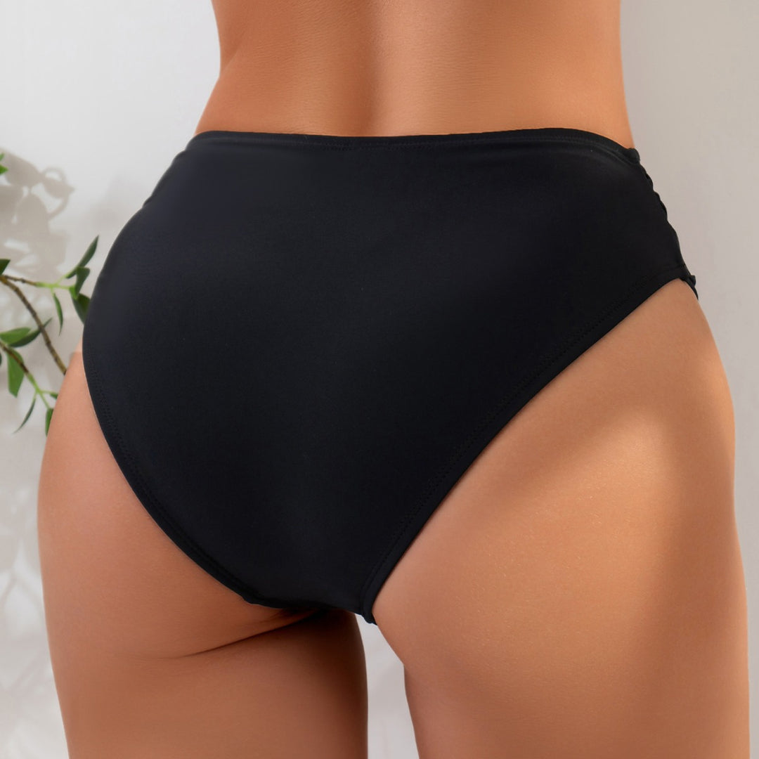 Damer Højskåret Bikiniunderdel med Wrap Effekt Stilla