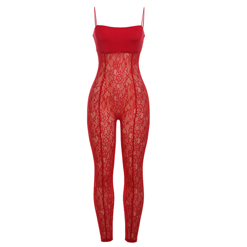Dame Body i fin blonde med justerbare spaghetti stropper Stilla