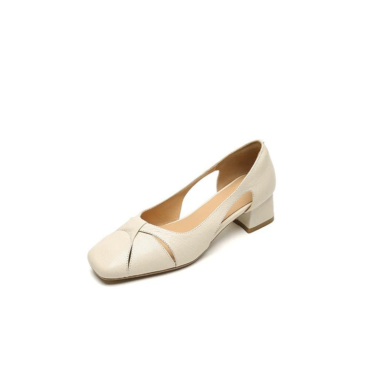 Dame Slingback Ballerinaer med elegante cut-outs og blødt læder Stilla