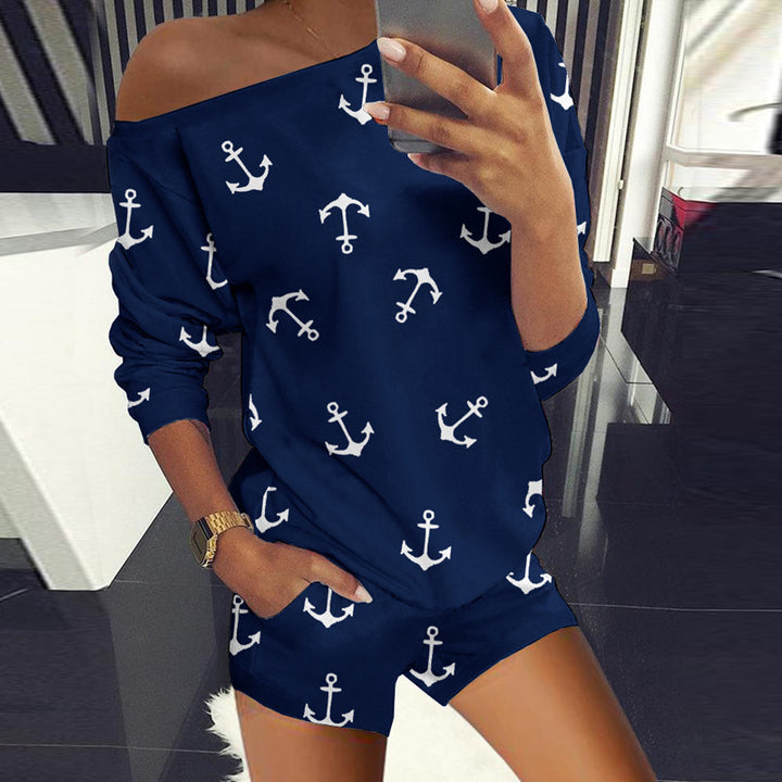 Femme Nautical-tema Lounge-sæt Stilla