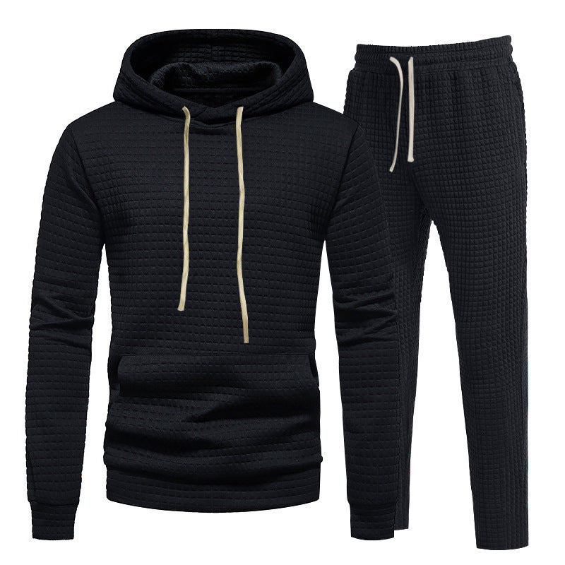 Herre afslappet sweatshirt og behagelige joggebukser sæt Stilla