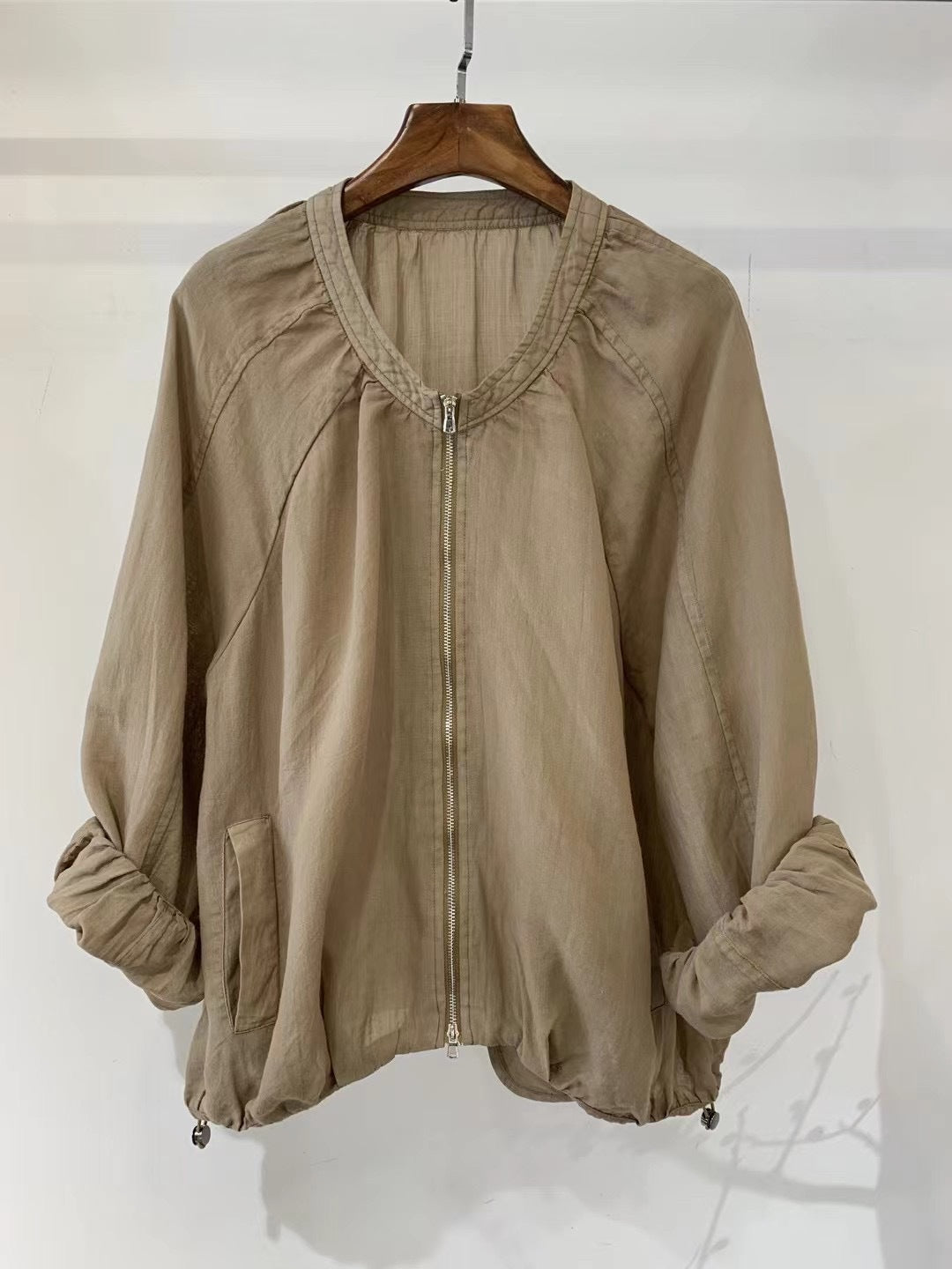 Damer Relaxed Fit Let Zip Jakke Stilla