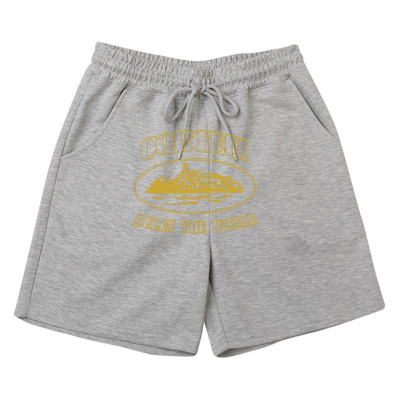 Kvinders komfortable sweat shorts med elastisk talje og sidelommer Skovae