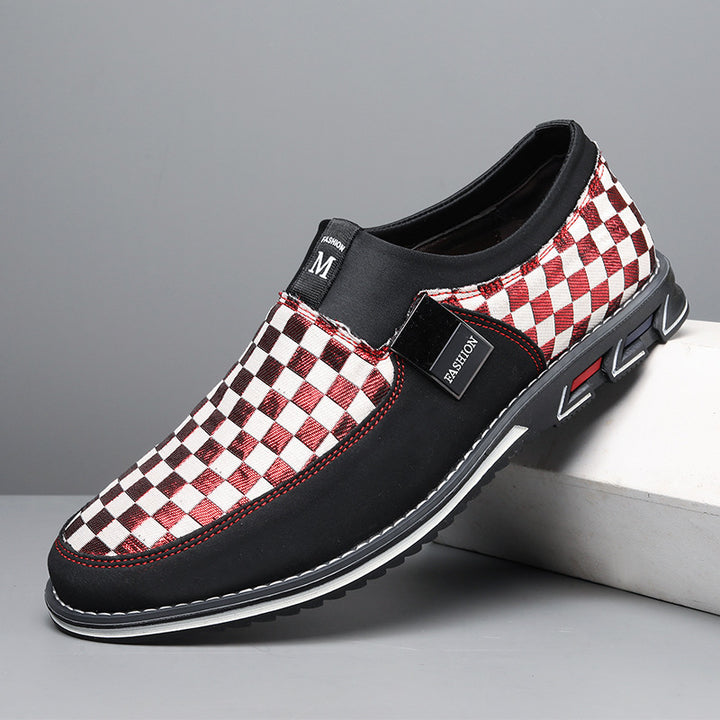 Herre stilfulde slippers skakbræt sneakers Stilla