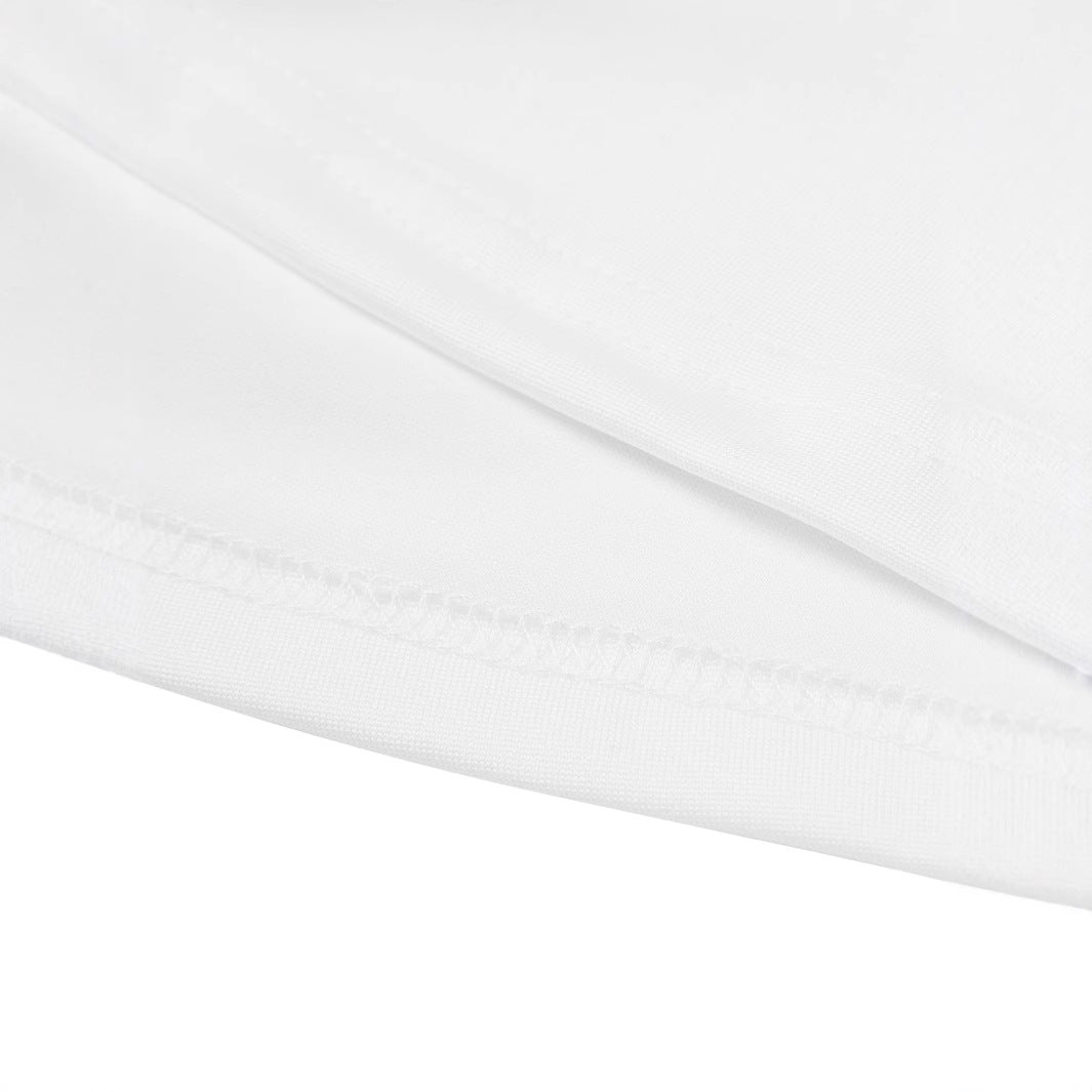Dame Crop-T-Shirt med kreativ skrifttype Skovae