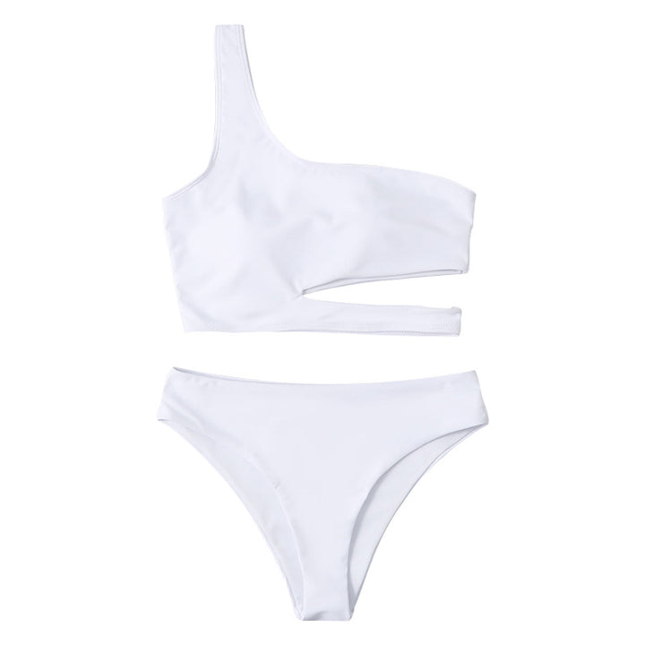 Dame bikini-sæt med ensidet snit og raffineret cut-out Stilla