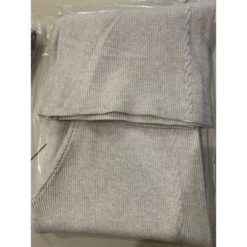 Kvinders hyggelige ribstrikkede cardigan med elegant stående krave Stilla