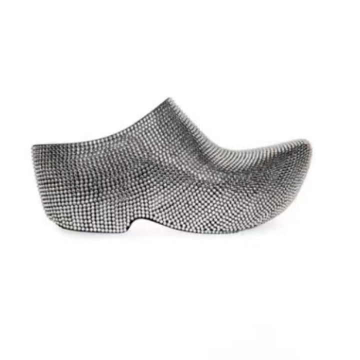 Femme dekorative med strass dekorerede clogs Stilla