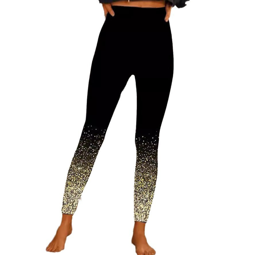 Stilla | Casual Print Modevenlige Yoga Bukser