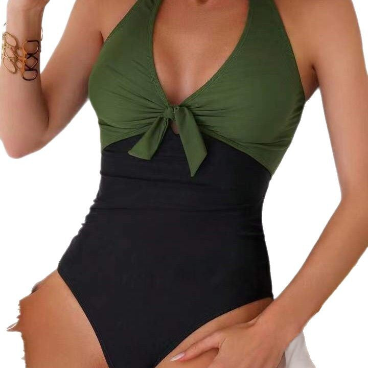 Dame Højtaljede Monokini Badetøj Stilla