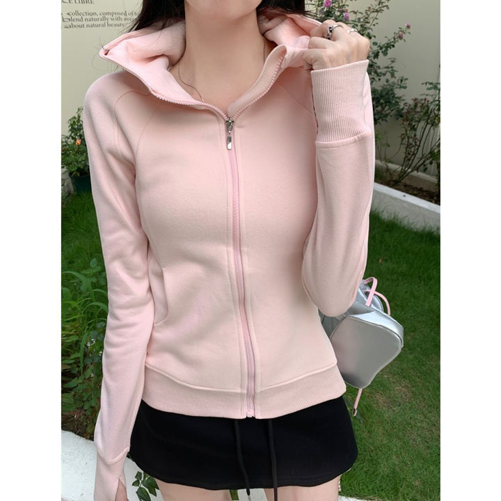 Femme Zip-Up Fleece Hoodie Stilla