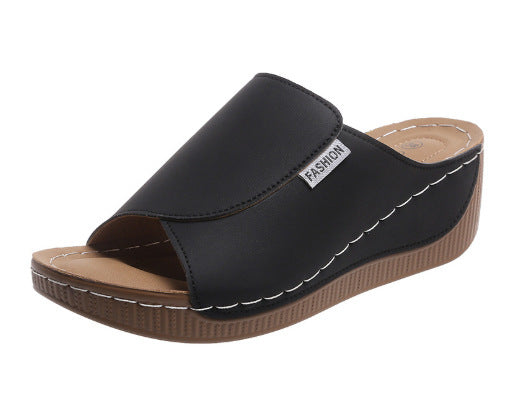 Dame Komfortable Clogsandaler med justerbar rem og ergonomisk fodseng Stilla