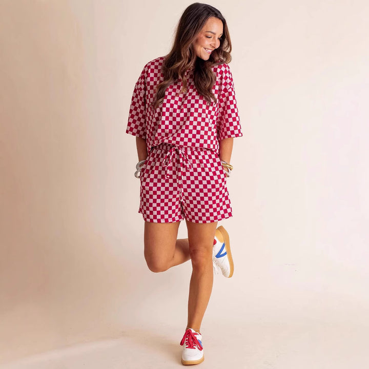 Femme Casual Ternede Loungewear Sæt Stilla