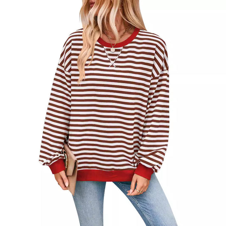 Stilla | Løs Og Bredstribet Pullover