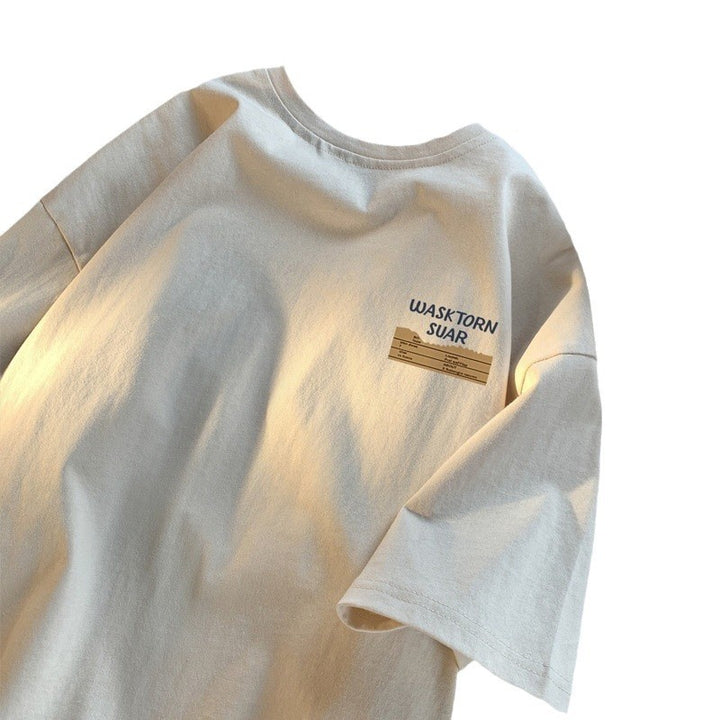 Dame T-shirt med moderne grafiktryk og afslappet skæring Stilla