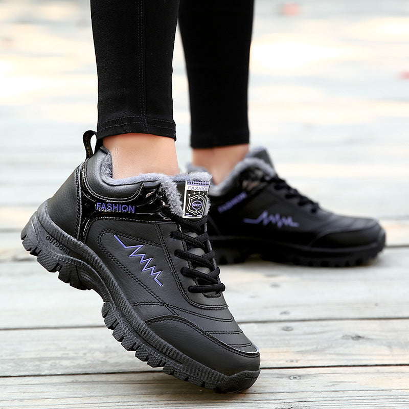 Herre Isoleret Mode Trail Sneakers Stilla