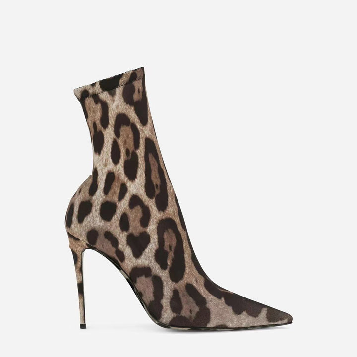Femme High-Heel Sok Ankel Støvler Stilla
