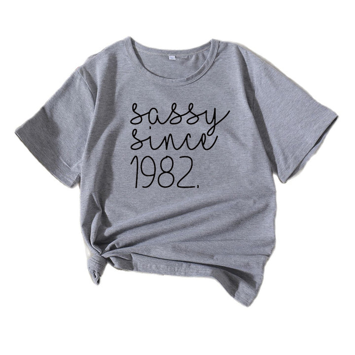 Dame Sassy Statement Grafik T-Shirt Stilla