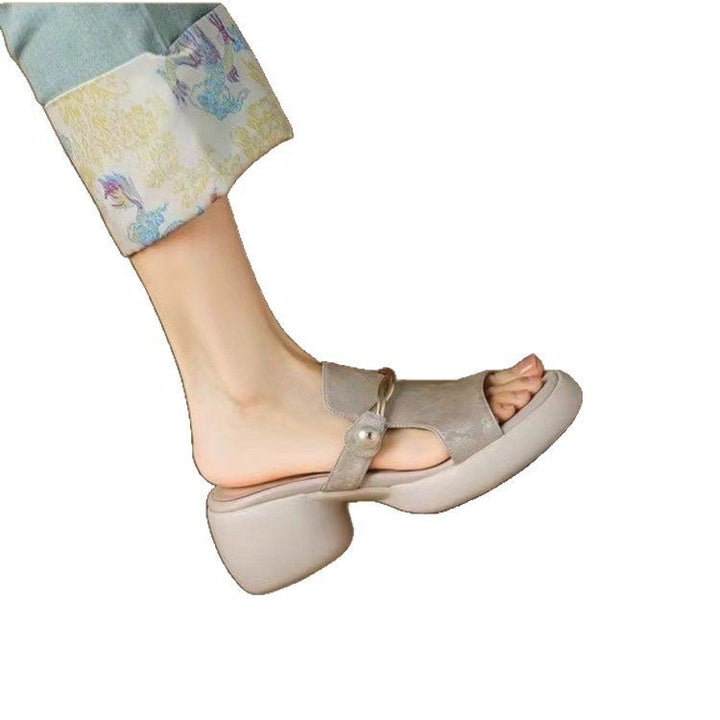 Dame mode sandaler med høj hæl Stilla
