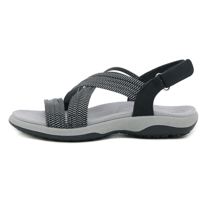 Dame Sportsandaler med fleksibelt strop-system og polstret fodsengdesign Stilla