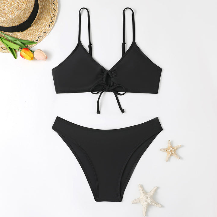 Dame Bikini-sæt med justerbare stropper og høj skæring Stilla