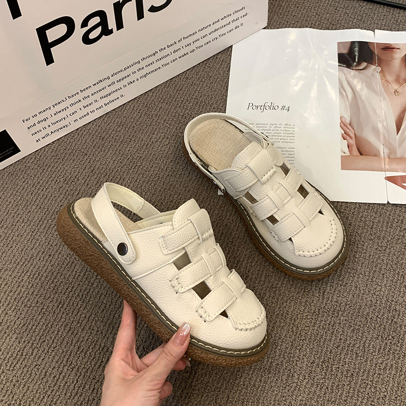 Dame Komfort-sandaler med moderigtigt remdesign og skridsikker sål Stilla