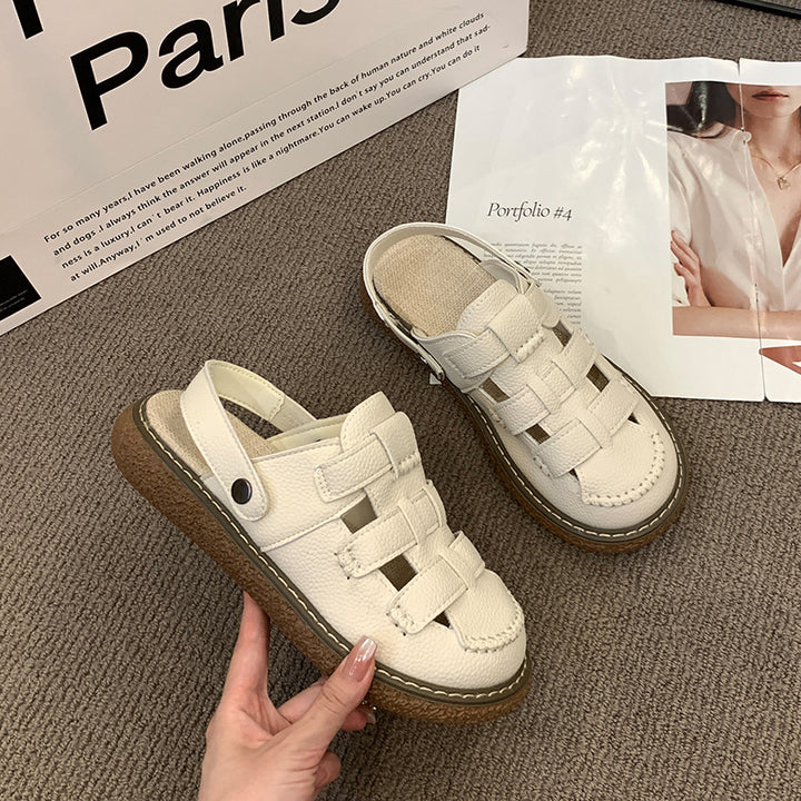 Dame Komfort-sandaler med moderigtigt remdesign og skridsikker sål Stilla
