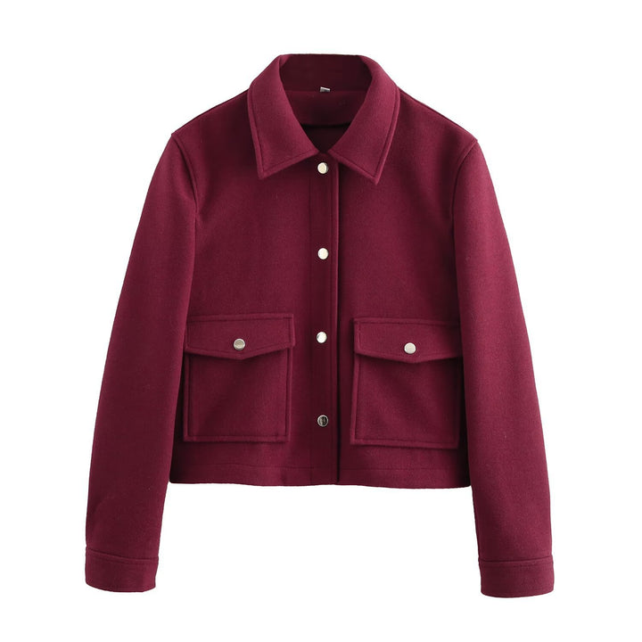 Femme Struktureret Utility-Jakke Stilla