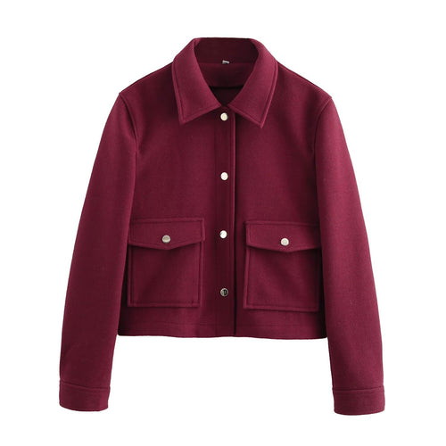 Femme Struktureret Utility-Jakke Stilla