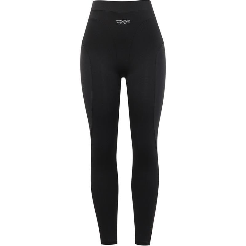Damer højhalsede fitness leggings Skovae