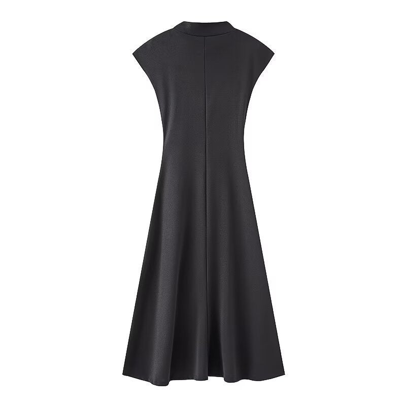 Femme A-linje Midi kjole Stilla
