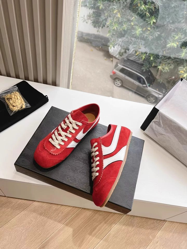 Herre retro-inspirerede casual sneakers med strukturerede accenter Stilla