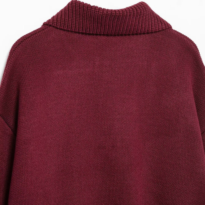 Femme Strikcardigan med dekorative knapper Stilla