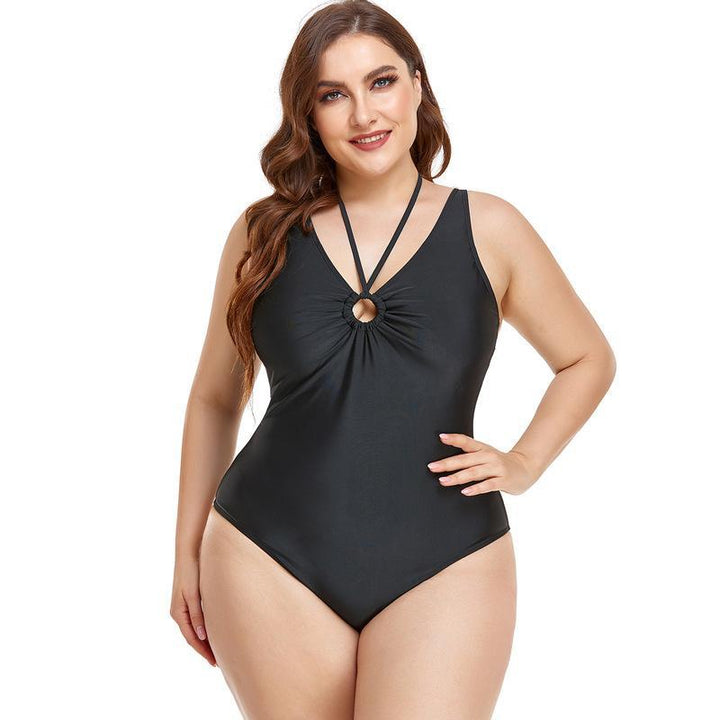 Dame Elegant One-Piece with Refined Ring Detail Skovae