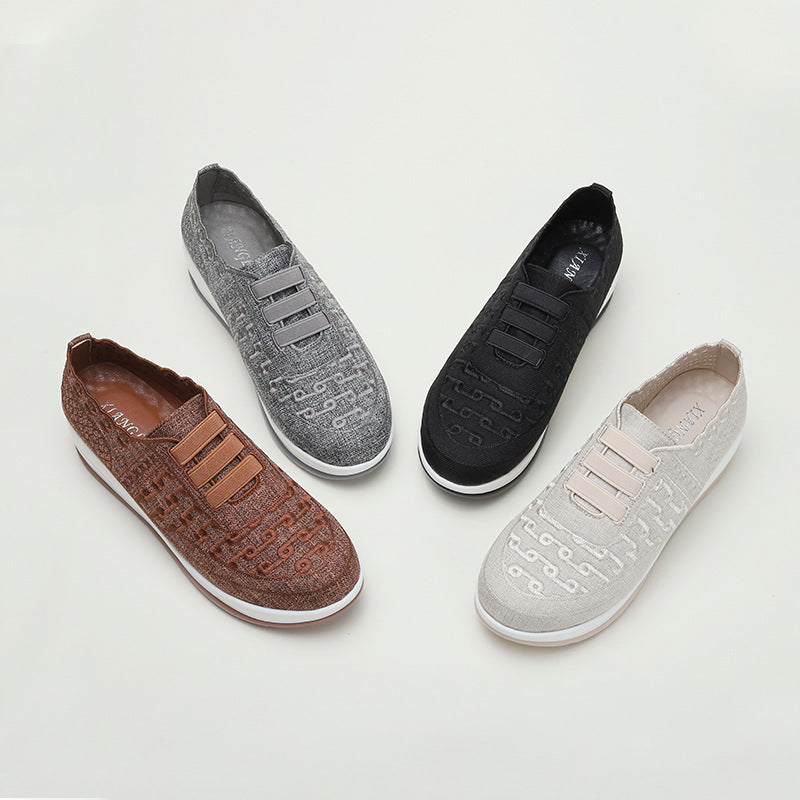 Dame mode og komfortable sneakers med elastiske indlæg Stilla