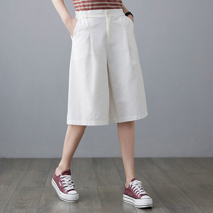 Femme Tailored Højtaljede Culottes Stilla