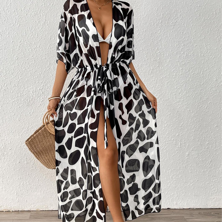 Femme Let Transparent Strand Pareo Maxi Kjole Stilla