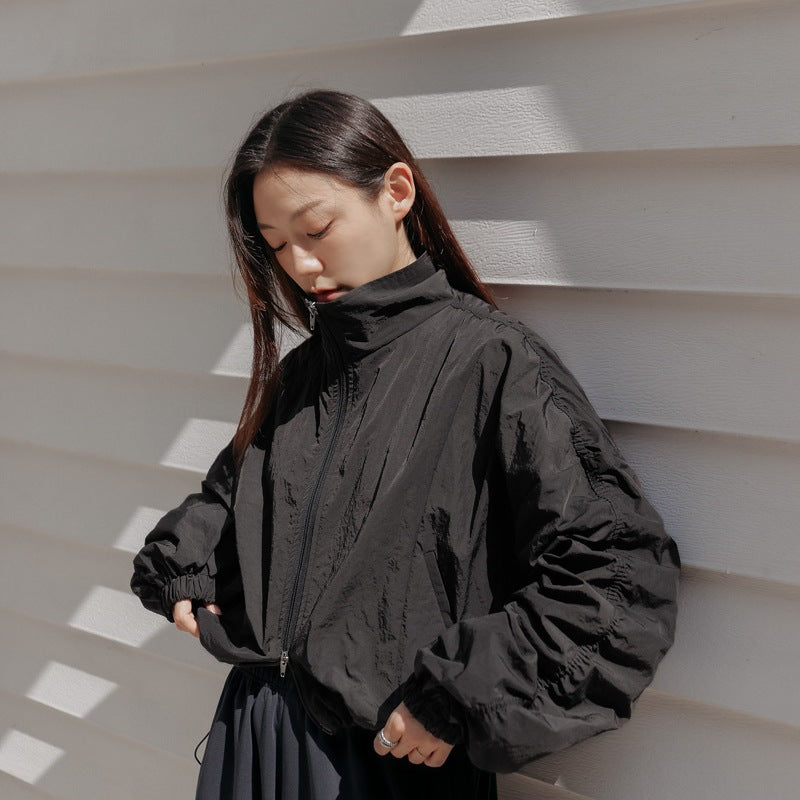 Kvinders trendy cropped overgangsjakke Stilla