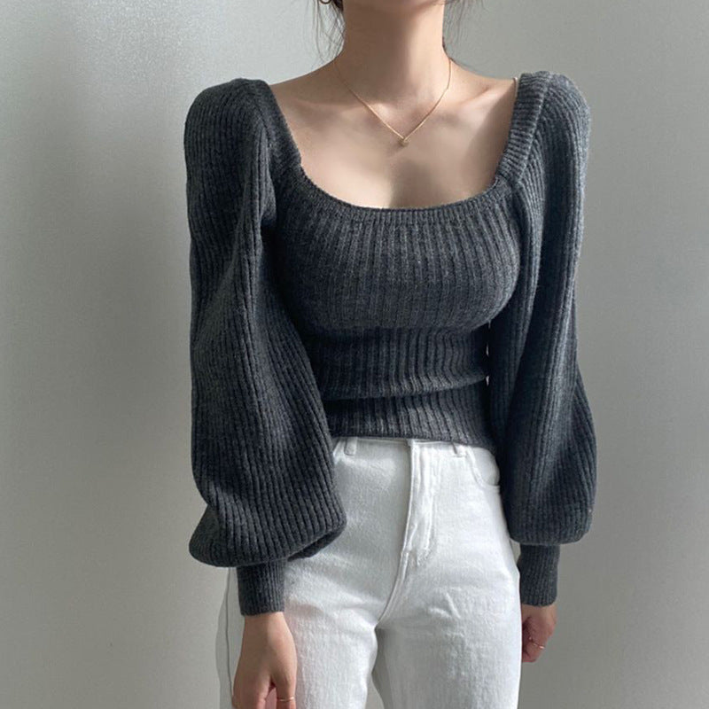 Femme Cropped Sweater Stilla
