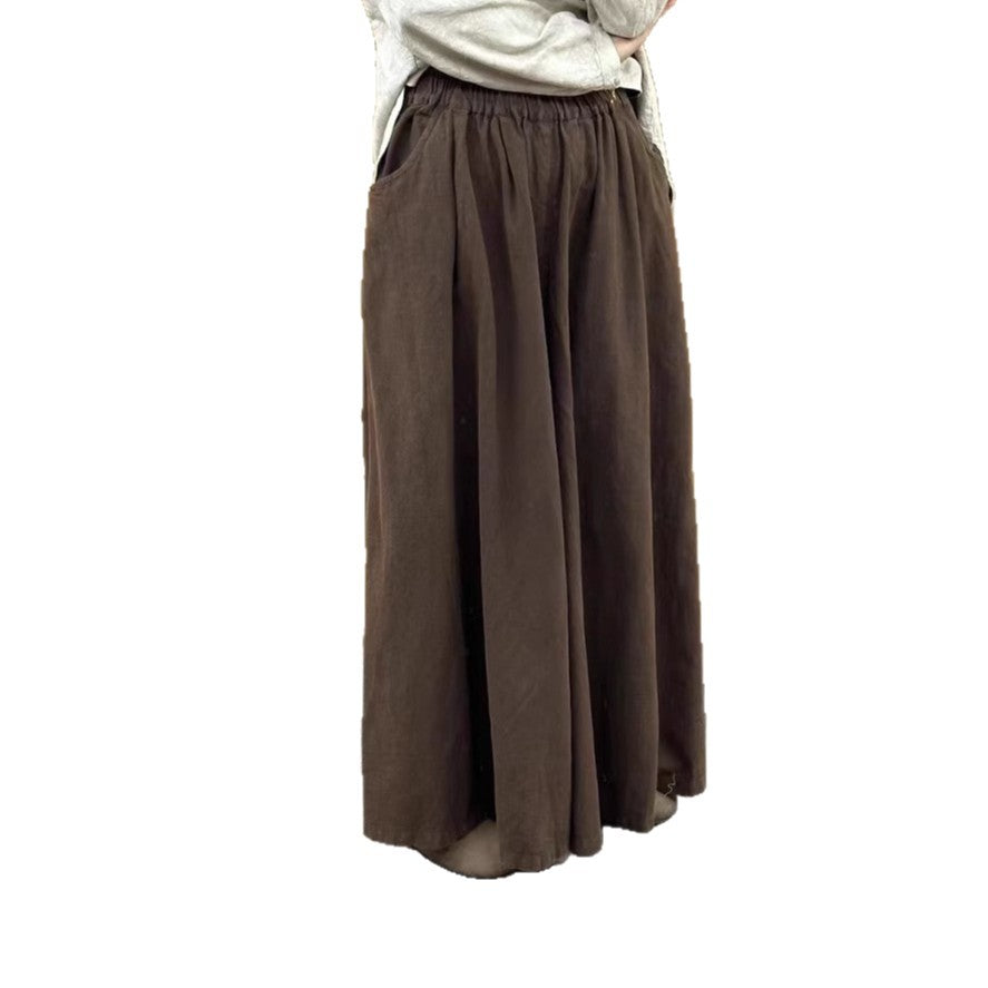 Femme Relaxed Fit Høj talje Maxi-bukser Stilla
