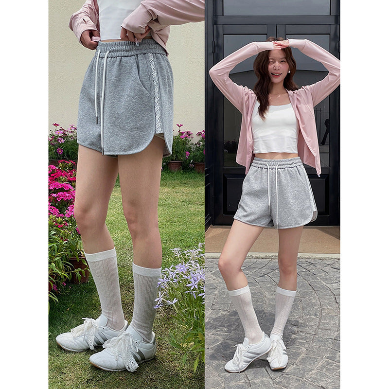 Dame sporty shorts med trendy snit Stilla
