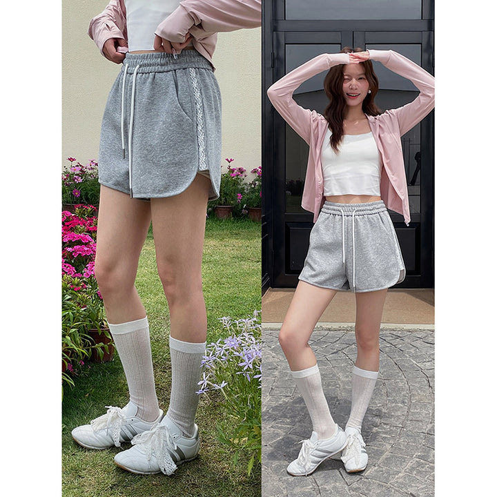 Dame sporty shorts med trendy snit Stilla