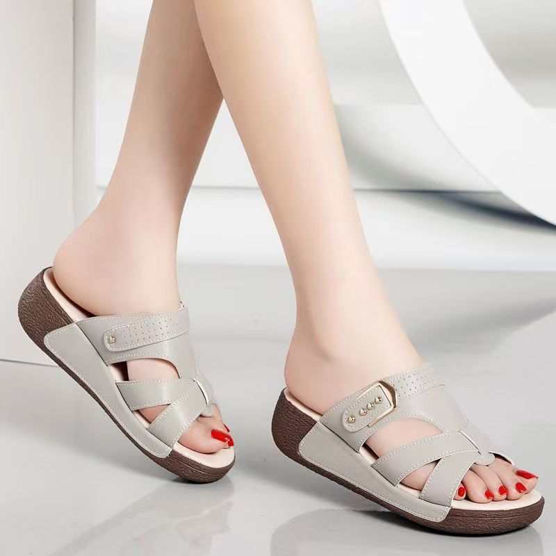 Dame Komfort-sandaler med ergonomisk design og fashionable remme Stilla