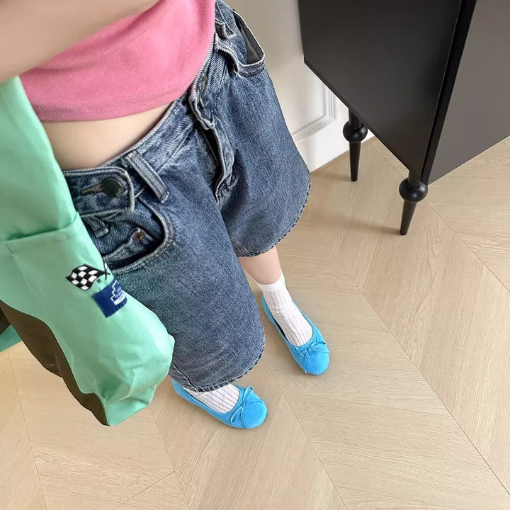 Dame Komfort Ballerinas med delikat sløjfeaccent Stilla