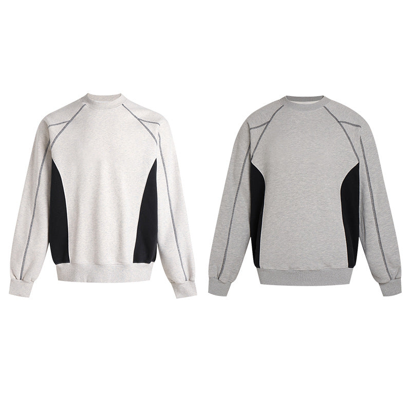 Femme Kontrastpanel Sweatshirt Stilla