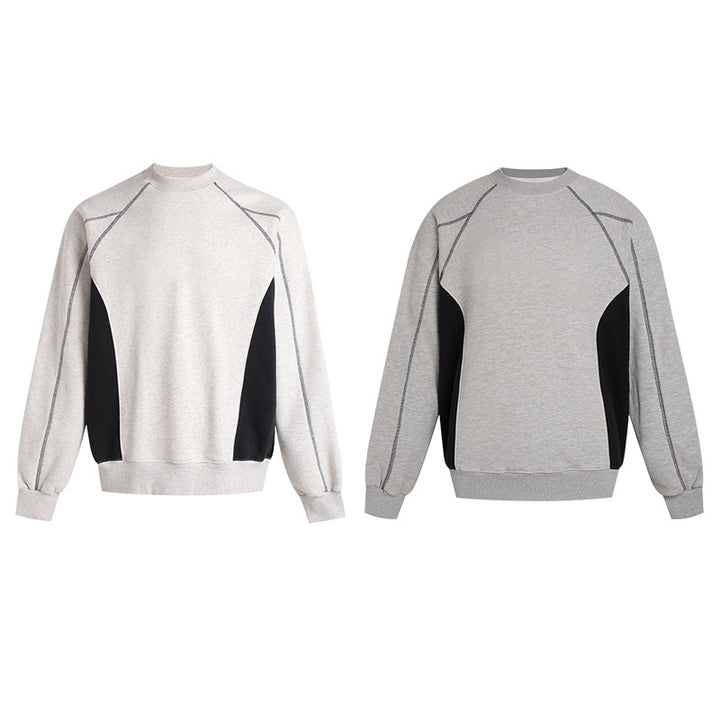 Femme Kontrastpanel Sweatshirt Stilla