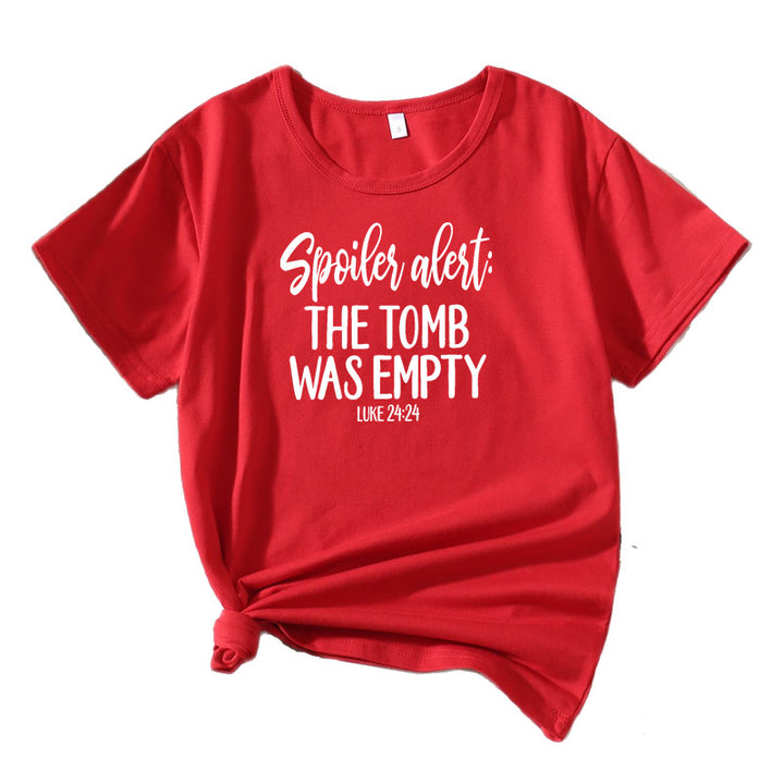 Dame Grafisk Korte Ærmer T-Shirt Stilla
